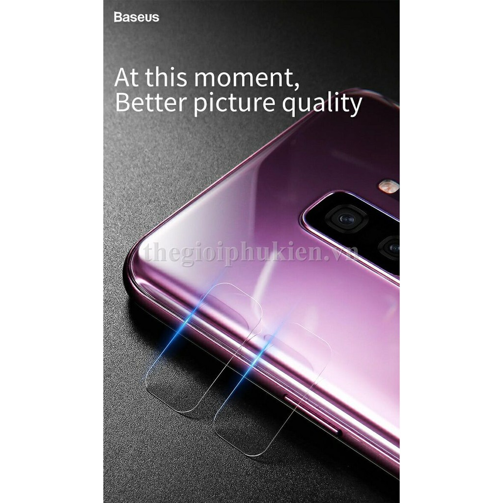 Tấm dán bảo vệ camera SamSung Galaxy S9 - S9 Plus chính hãng Baseus - Giá rẻ