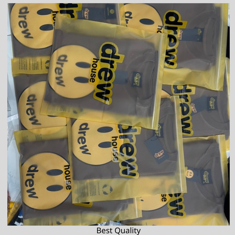 Áo thun Drew in hình siêu cấp Áo Drew mặt cười nam nữ cao cấp