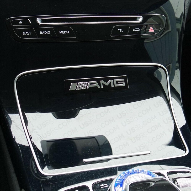Logo AMG 3D Hợp Kim Inox Cao Cấp Dán Xe Ô tô