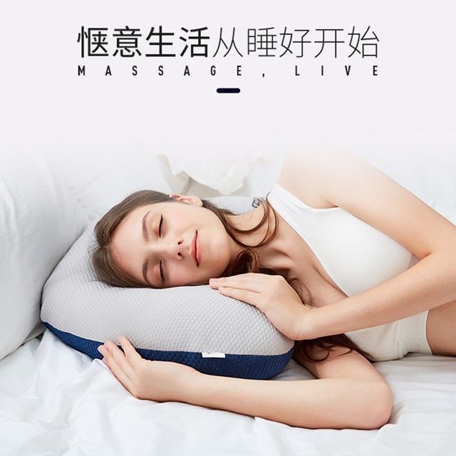 Dụng cụ massage cột sống cổ Chigo tạo tác bảo vệ vai sưởi ấm gối ngủ đa năng Kneading eo và toàn bộ cơ thể ở nhà