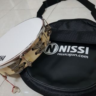 Túi da đựng trống lắc tay Tambourine Cao Cấp 3 lớp