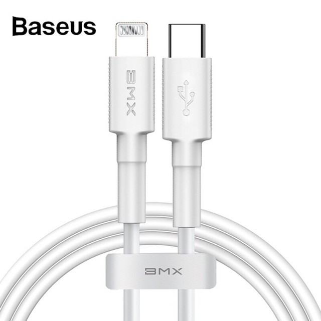 Dây Cáp Sạc Nhanh Baseus BMX MFi PD 18W Cho Iphone 11 Pro Xs Max X 8 7 11