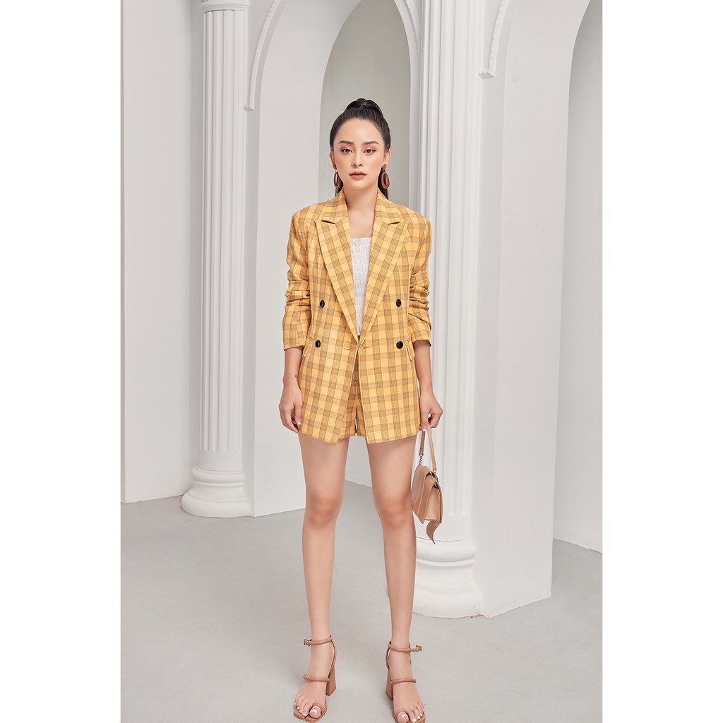 [Mã FAMALLT5 giảm 15% đơn 150k] Áo vest hai hàng khuy - 20Again | BigBuy360 - bigbuy360.vn