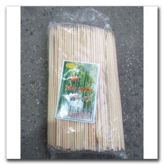 Que xiên tre thịt nướng, rau củ gói 500g