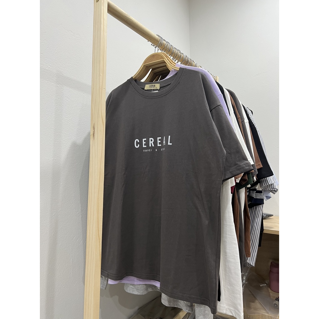 ẢNH THẬT - Áo thun tay lỡ 3158 giá rẻ 100% cotton mềm mịn, đẹp, nam nữ mặc được unisex ulzzang, áo cặp