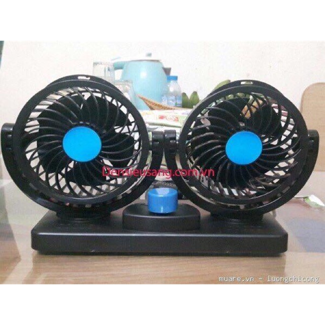 Quạt tích điện đôi mini