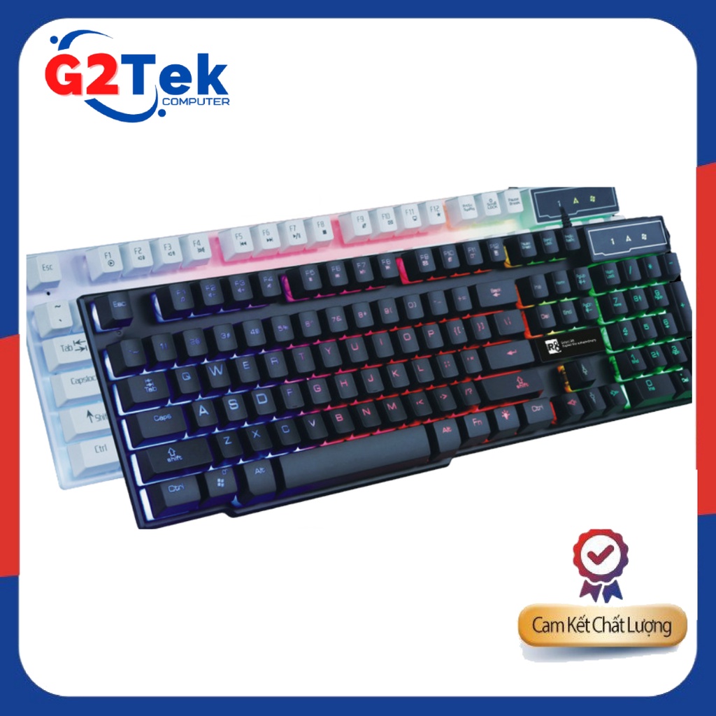Bàn Phím Giả Cơ Chuyên Game R8 1822 Hiệu Ứng Led 7 Màu Thiết Kế Đa Năng Dễ Sử Dụng