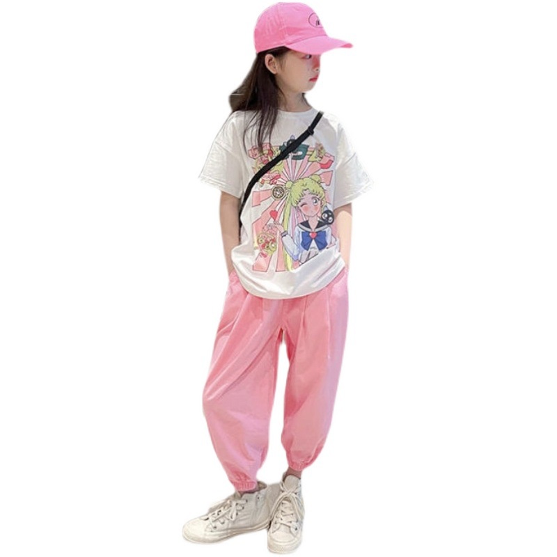 Đồ bộ thủy thủ mặt trăng bé gái 3 - 12 tuổi☑️ Quần áo size đại bé gái mập 25kg 30kg 35kg 40kg