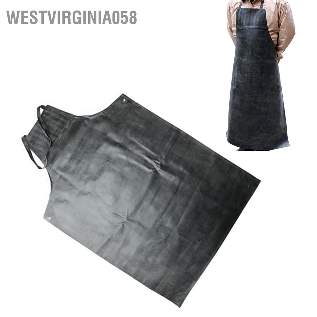 Có thể bán buôn Chống thấm nước 45 ° axit chống dầu Bảo vệ công việc Tạp dề để in nhuộm Nuôi trồng thủy sản Westvirginia058 Hàng giao ngay