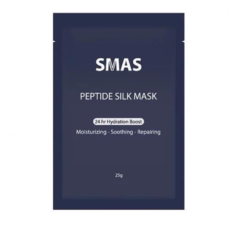 SMAS Mặt nạ dưỡng da Peptide Silk Mask 24H Hydration Boost 25G Nhật Bản