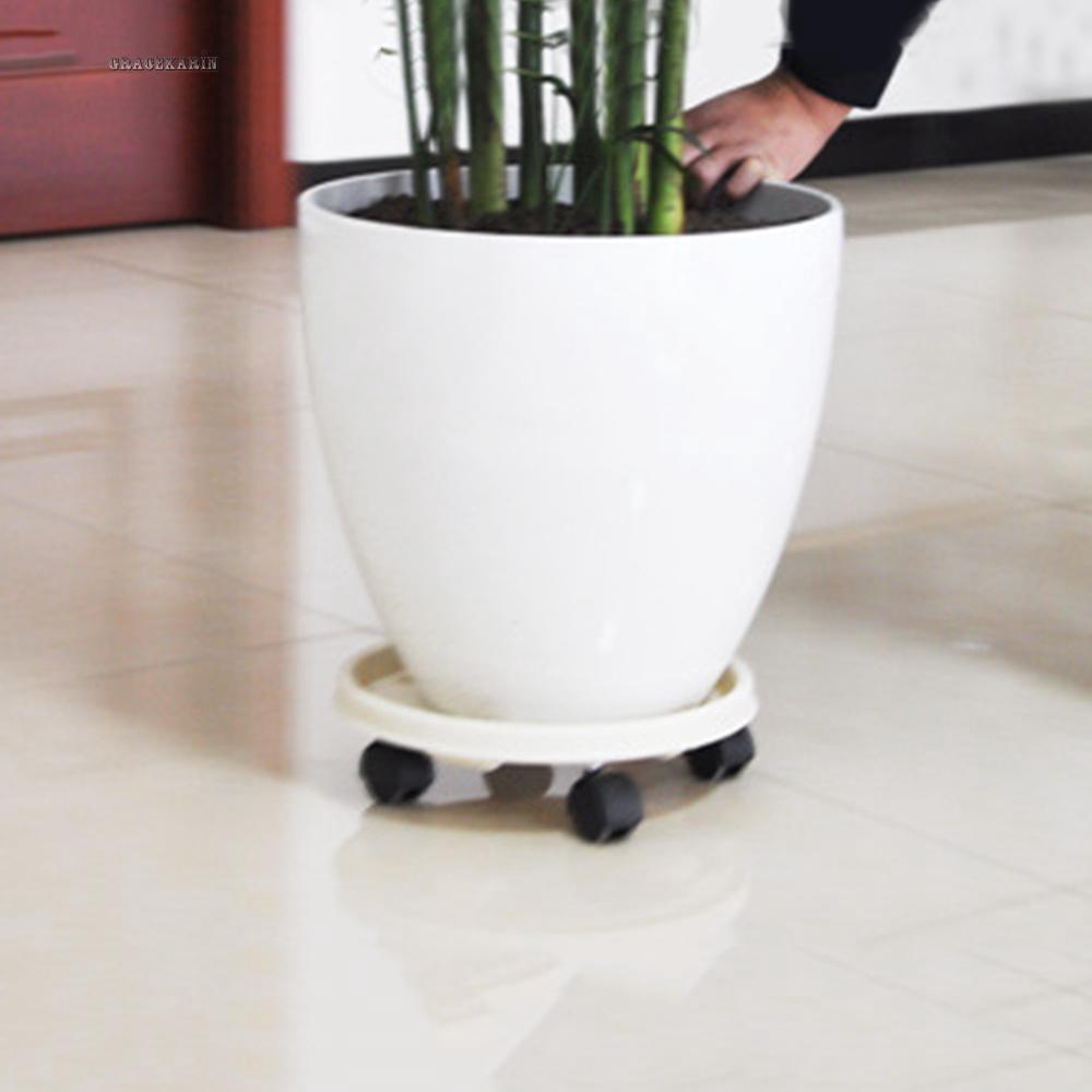 Đế lót chậu hoa có bánh xe xoay 360 độ đa năng