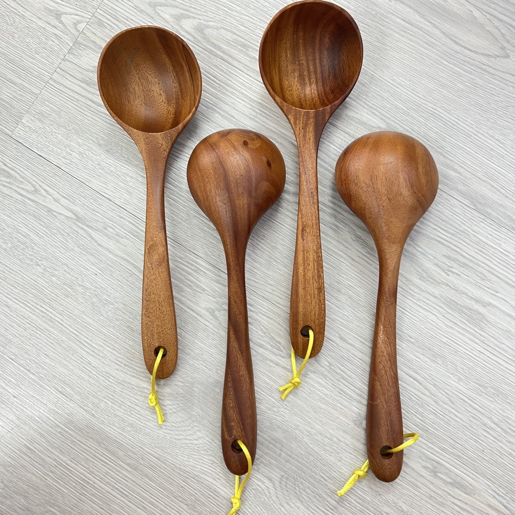 Vá Gỗ Múc Canh dùng Cho Nồi Chống Dính an toàn và sạch sẽ 27*8*3cm