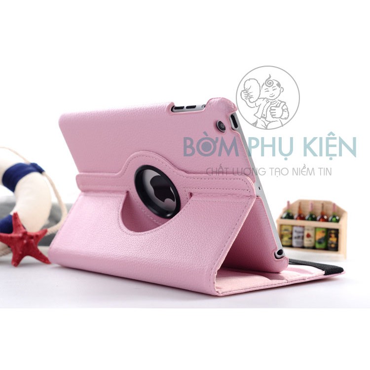 Bao Da iPad 2/3/4- Xoay 360 độ - Tiện lợi - Thời trang - 8 màu sắc - Chống sốc - Bền đẹp - Full các đời iPad - BomStore | BigBuy360 - bigbuy360.vn