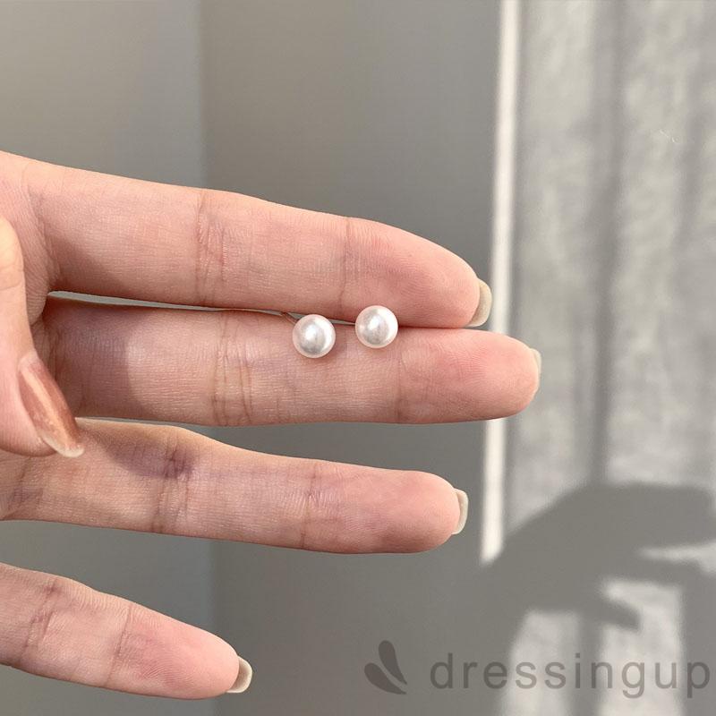 Khuyên tai đính ngọc trai giả thời trang sang trọng cho nữ