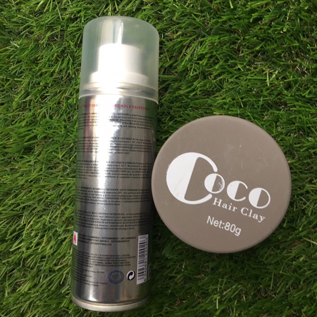 COMBO KEO XỊT TÓC CỨNG BUTTERFLY 150ml và SÁP VUỐT TÓC COCO 80ml