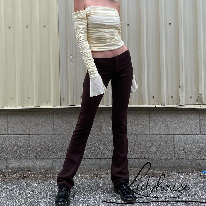 Áo Croptop Trễ Vai Phối Lưới Tay Loe Màu Sắc Trơn Thời Trang Cho Nữ