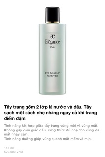 Fullsize tẩy trang mắt môi chuyên biệt