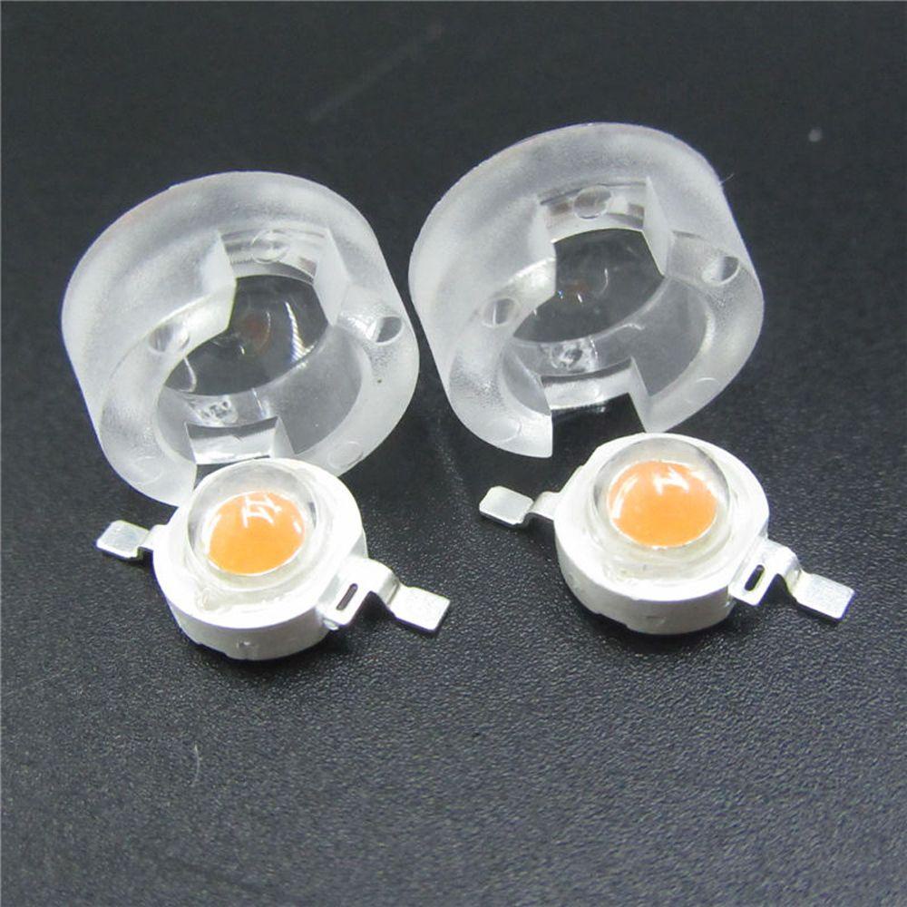 AUGUSTINA Thấu Kính Phản Quang Tròng Acrylic Mini 1W 3W 15 30 45 60 90 100 Độ