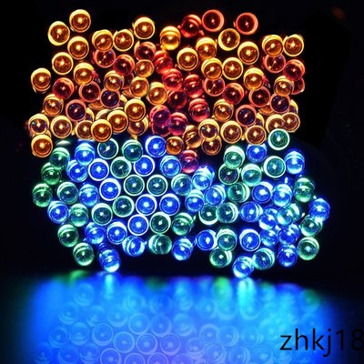 Dây Đèn LED 200 Bóng Sử Dụng Năng Lượng Mặt Trời 22m Trang Trí Giáng Sinh