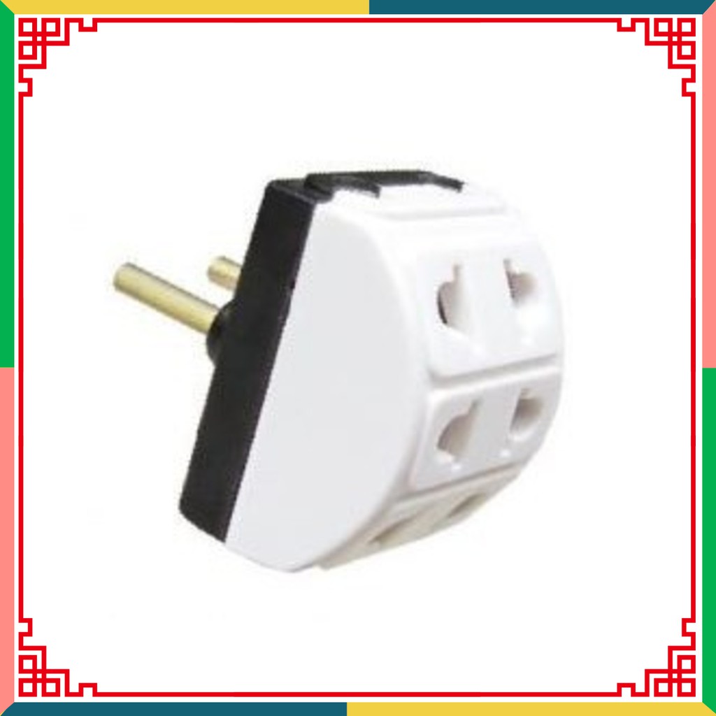 phích cắm điện 1 ra 3 lỗ cắm