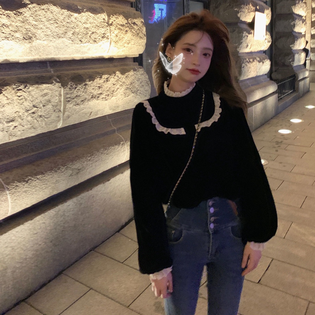 Áo sơ mi cổ đứng thiết kế mới nhất năm 2021 cho nữ