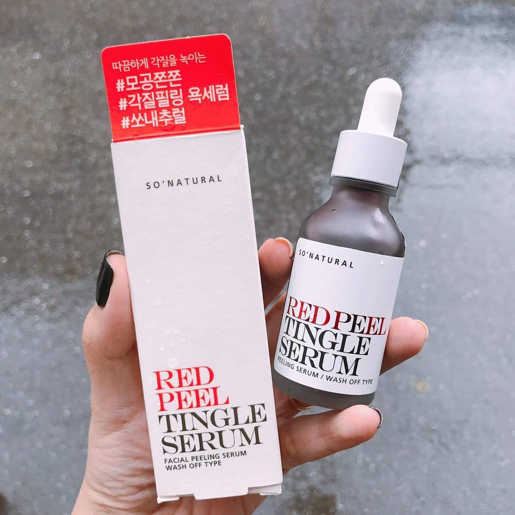 Thay da sinh học RED PEEL TINGLE SERUM