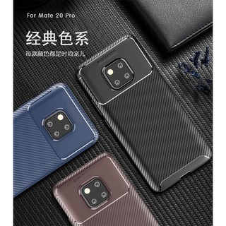 Ốp lưng vân cacbon Huawei Mate 20 Pro/ Mate 20x