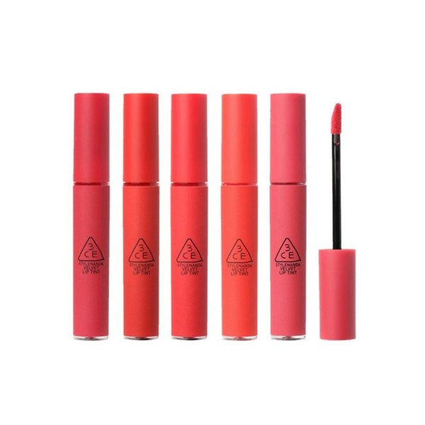 Son Kem 3CE Velvet Lip Tint [3CE] Childlike Taupe Speak up Walk n talk Definition Bitter hour Like Gentle Cashmere Nude