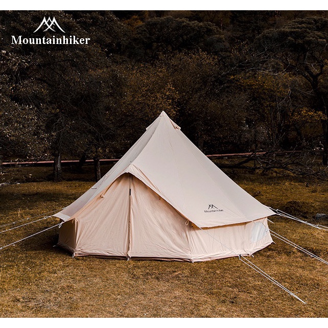 Lều Cắm Trại Mông Cổ Dã Ngoại Du Lịch Kích Thước 3M, 4M Dành Cho 4-8 Người - Doanh Trại Mông Cổ