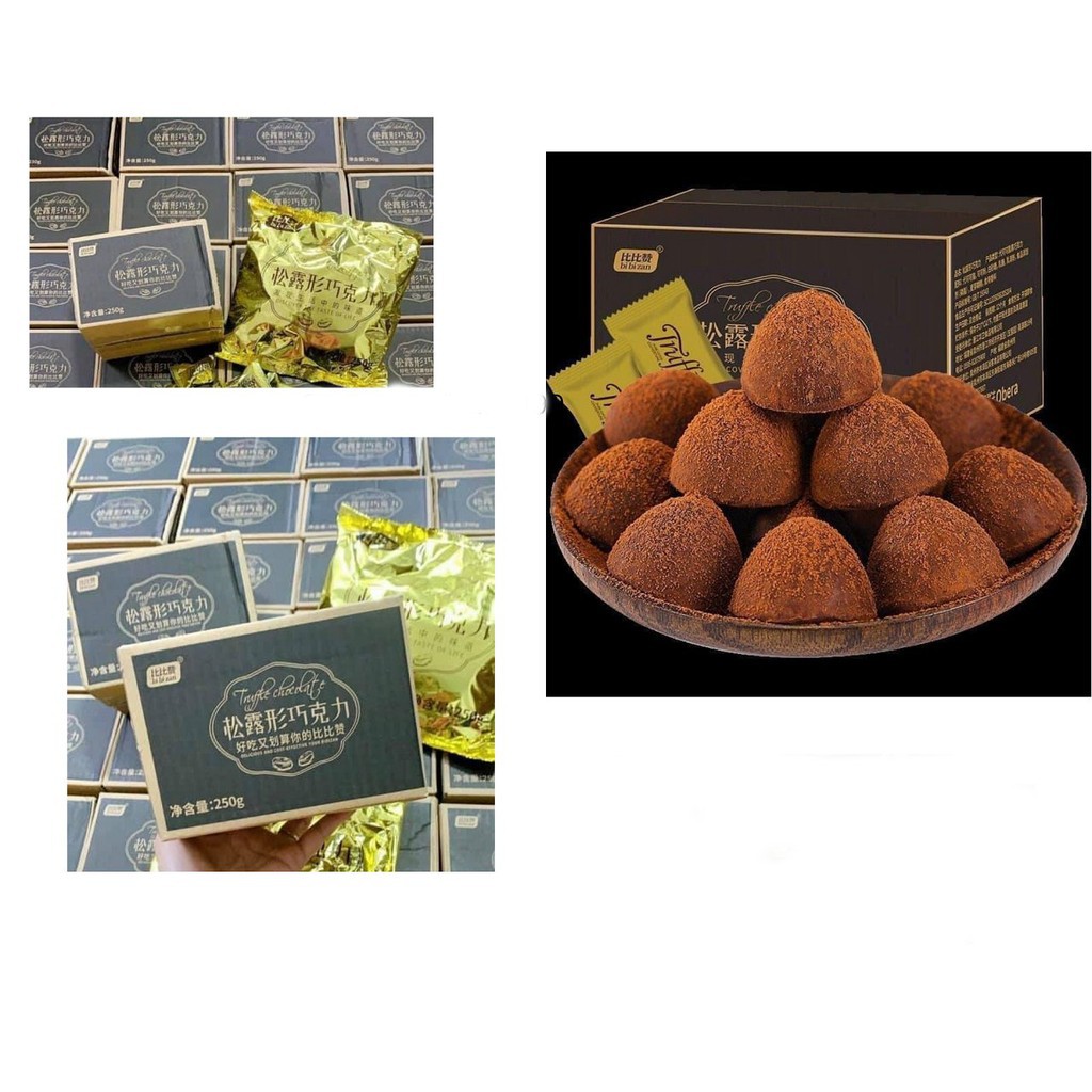 𝑭𝒓𝒆𝒆𝑺𝒉𝒊𝒑 Kẹo Socola tươi NAMA Truffle - Hộp 1/2KG Tường An Store