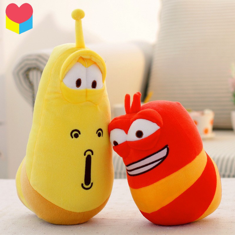 cặp larva nhồi bông