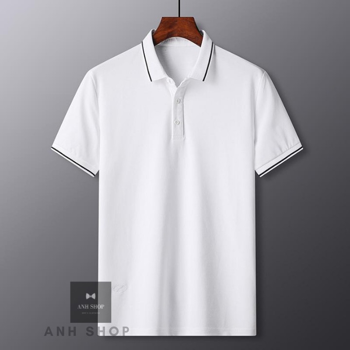 ÁO THUN POLO NAM COTTON CHẤT ĐẸP, ÁO PHÔNG POLO NAM CỔ VIỀN - ACS
