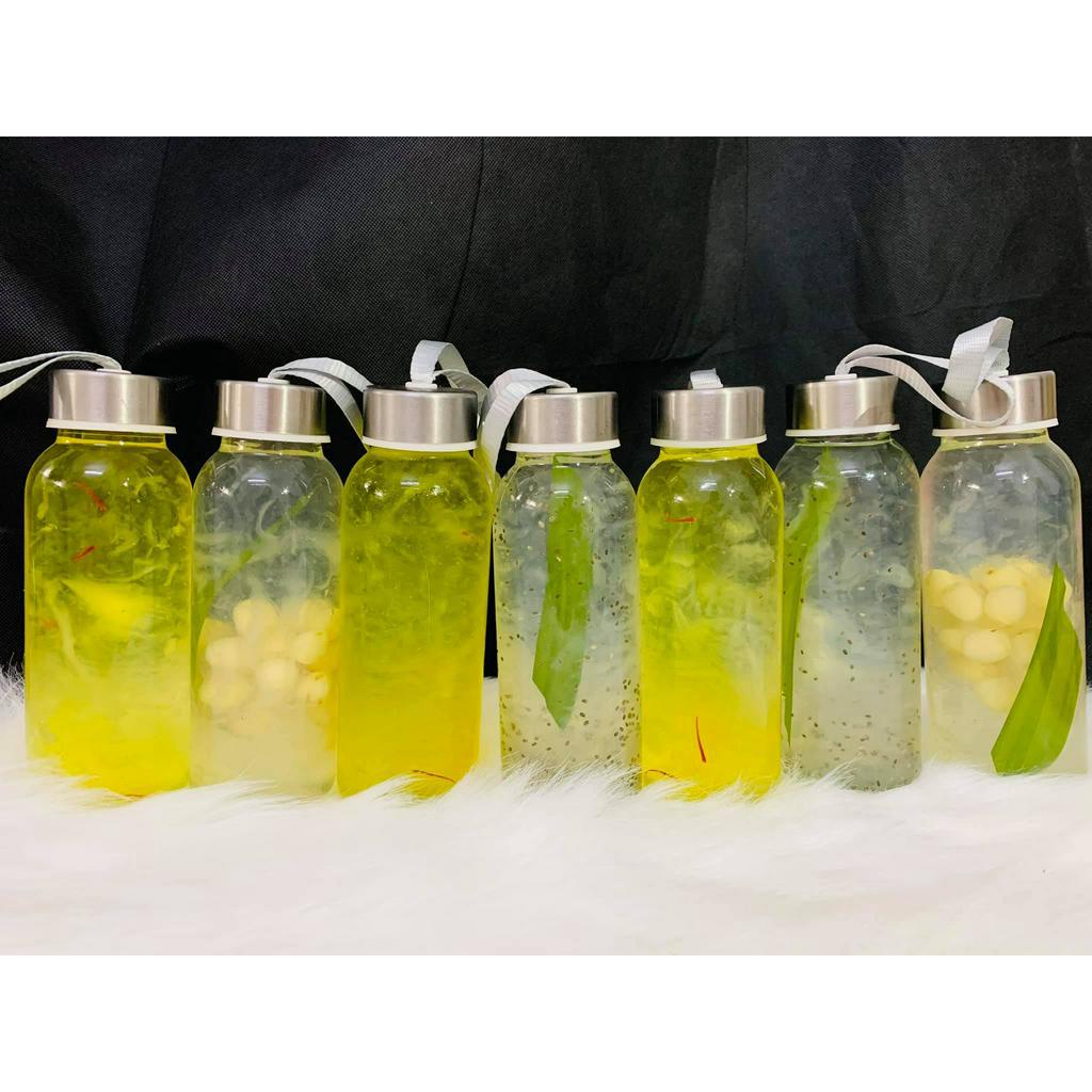 BỘ 8 CHAI THỦY TINH 300ML NẮP DÂY SIÊU TIẾT KIỆM VÀ HÀNG XỊN MISO