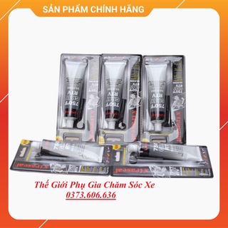 Keo chịu nhiệt, keo thế ron, keo tạo gioăng X'traseal 750F Gray RTV Silicone 85gr chính hãng
