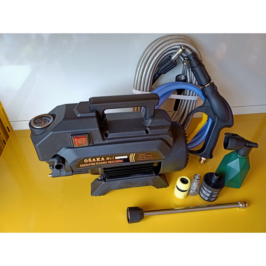 Máy rửa xe đa năng, mô tơ cảm ứng từ- máy cực trâu- công suất 2800W cực đỉnh