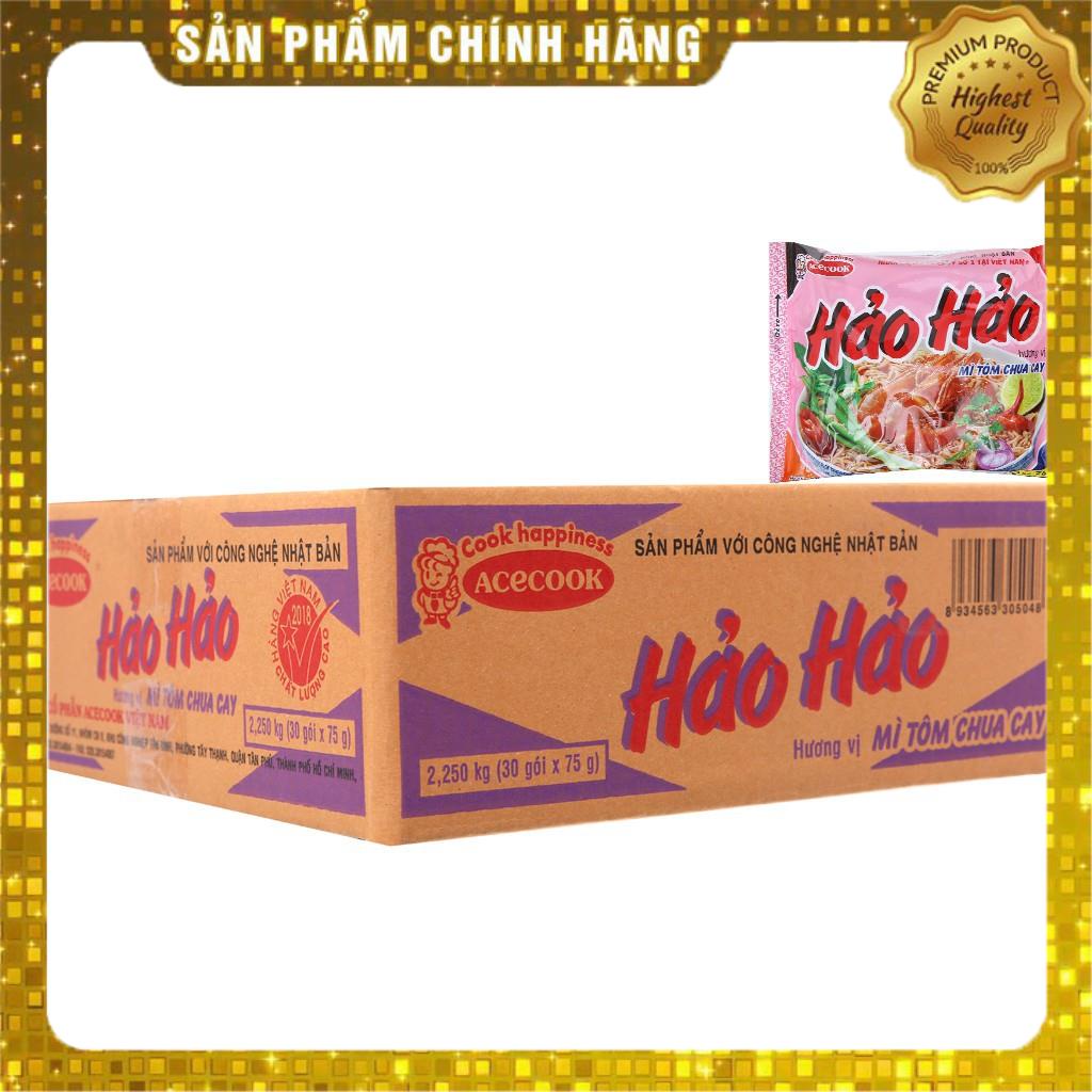 Mì Hảo Hảo Tôm Chua Cay thùng 30 gói
