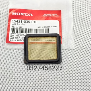 Tấm lưới lọc dầu, nhớt xe DREAM, WAVE, FUTURE... zin honda