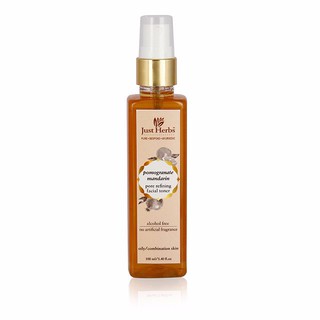 Toner Just Herbs Lựu Quýt Se Lỗ Chân Lông Pomegranate Mandarin Pore Refining Tonique