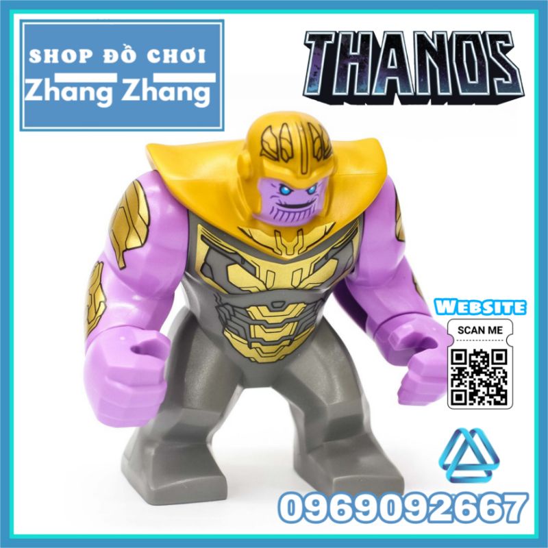 Đồ chơi Xếp hình Thanos Bigfigures Endgame Minifigures Xinh XH1053