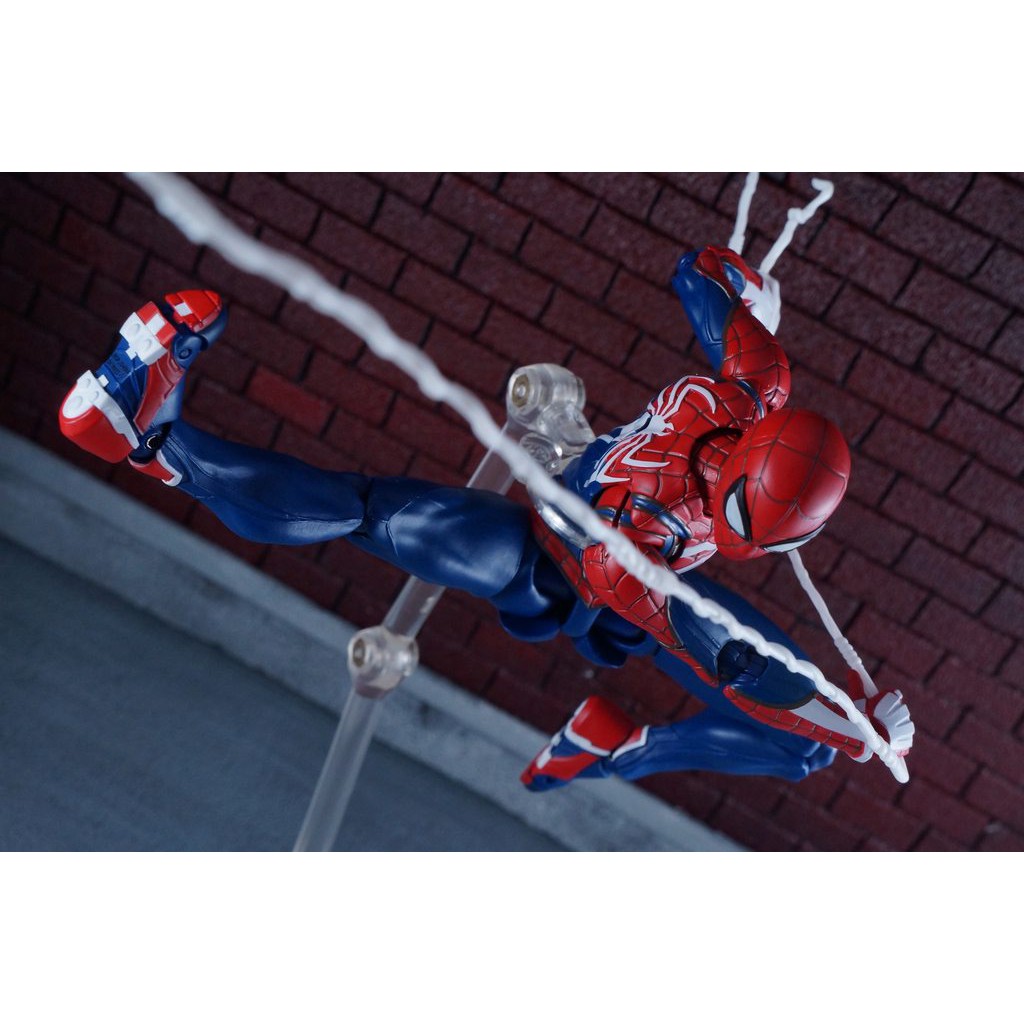 Mô hình SHF Spider Man Ps4 Marvel 15cm (BL)