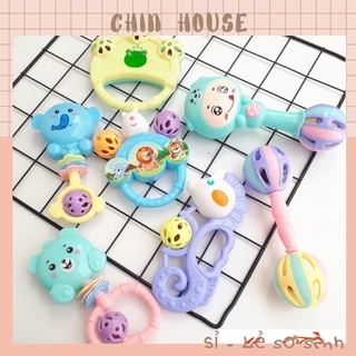 Bộ đồ chơi xúc xắc 7 món cho bé