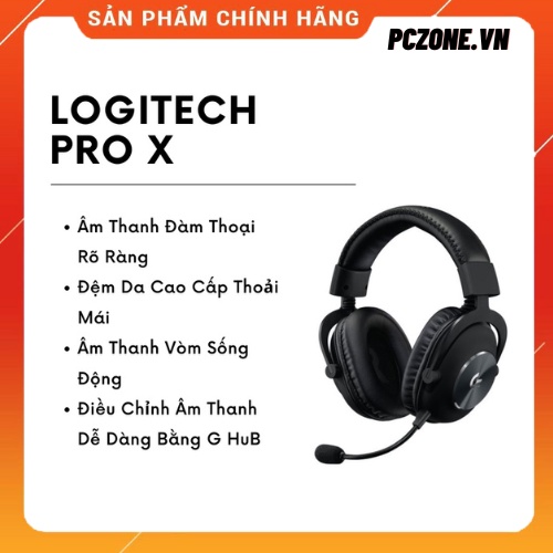 - [ RẺ VÔ ĐỊCH ] - Tai nghe Logitech Pro X - Chính Hãng Việt Nam - Mới 100%