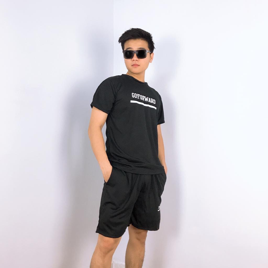 MẪU THỂ THAO NAM MỚI GO FORWARD ĐỒ BỘ MẶC NHÀ TẬP GYM CHƠI THỂ THAO