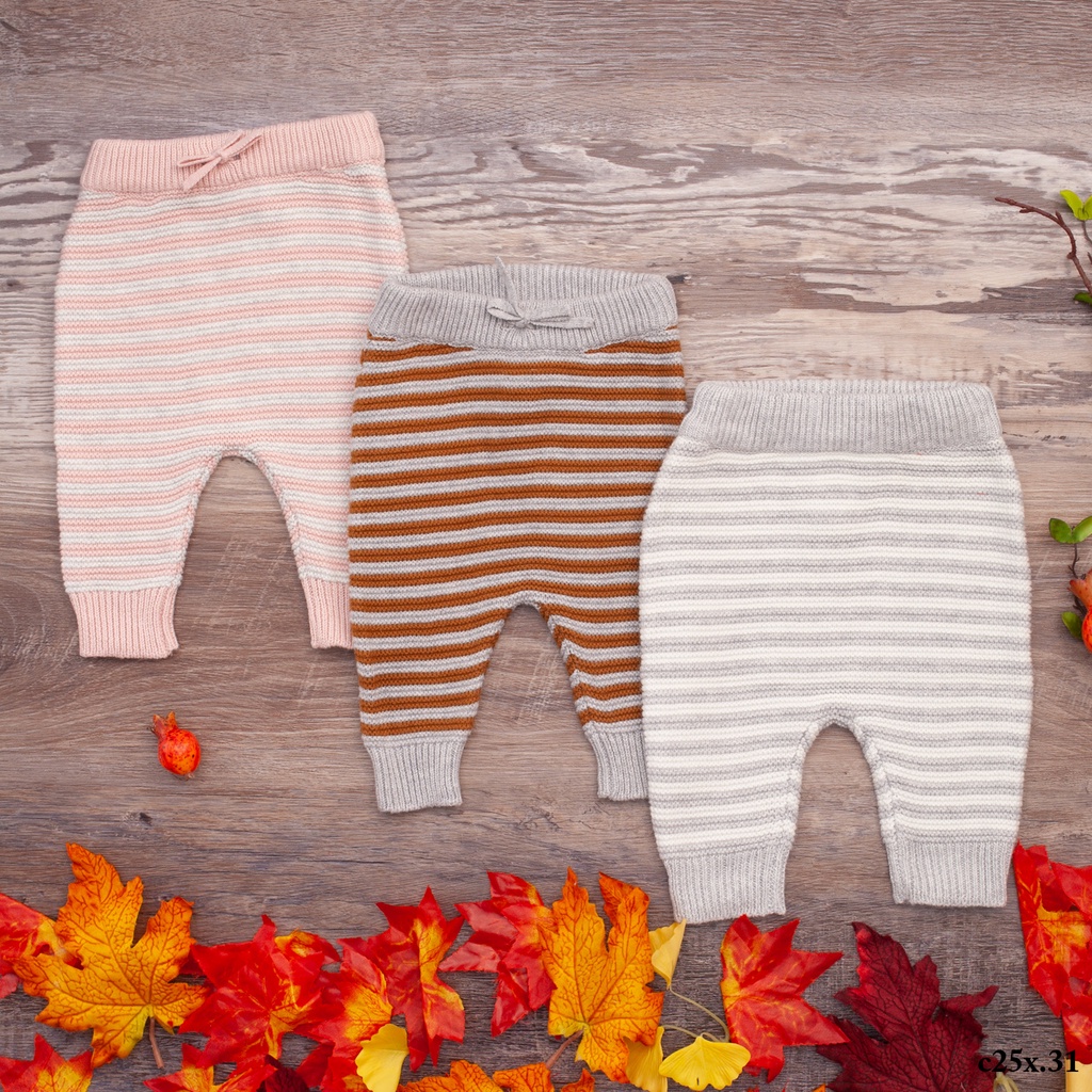 Quần dài len và nỉ nhung COLORISTA mềm mại ấm áp cho bé