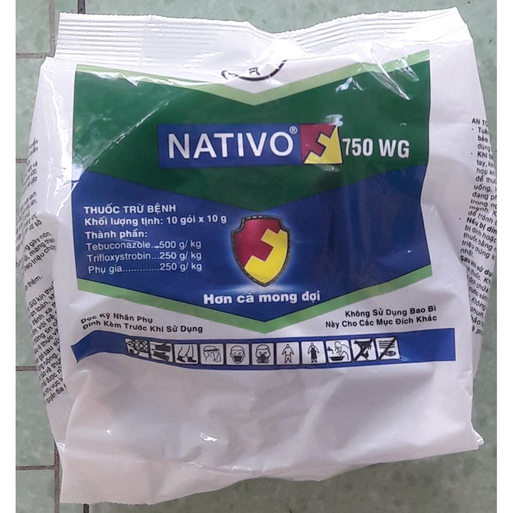 Thuốc trừ bệnh Nativo 750WG 10gr