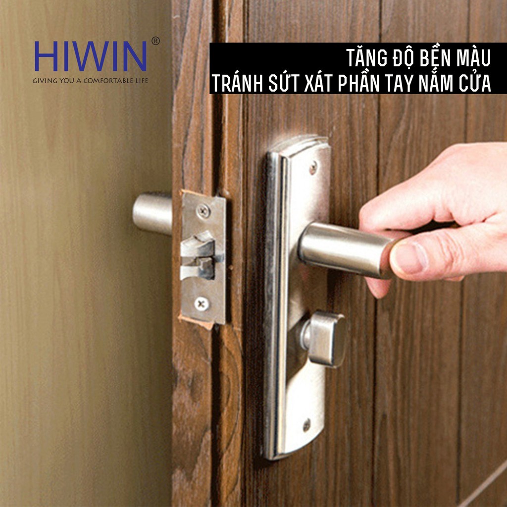 Chặn cửa bán nguyệt inox 304 mặt mờ Hiwin Y-9004