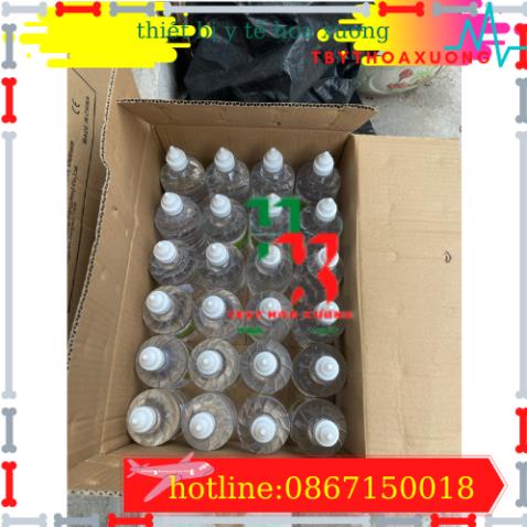 1 Thùng 24 Chai Nước Muối Sinh Lý Asean Natriclorid 0.9% Chai 530ML