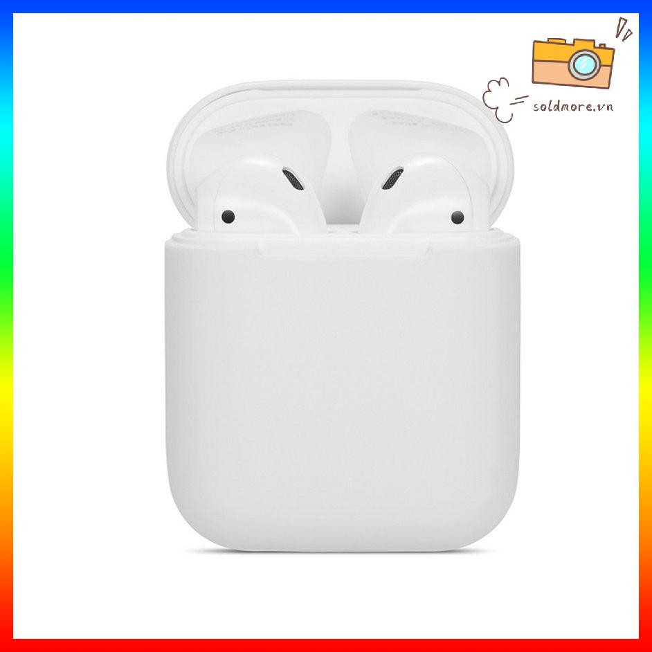 Vỏ Đựng Bảo Vệ Hộp Sạc Tai Nghe Airpods Bằng Silicone Xinh Xắn