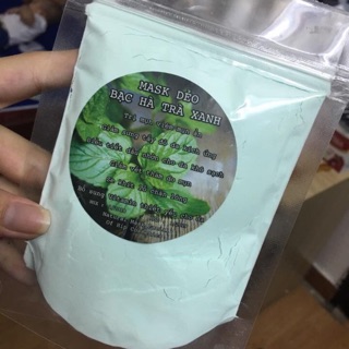 Mask dẻo bạc hà trà xanh