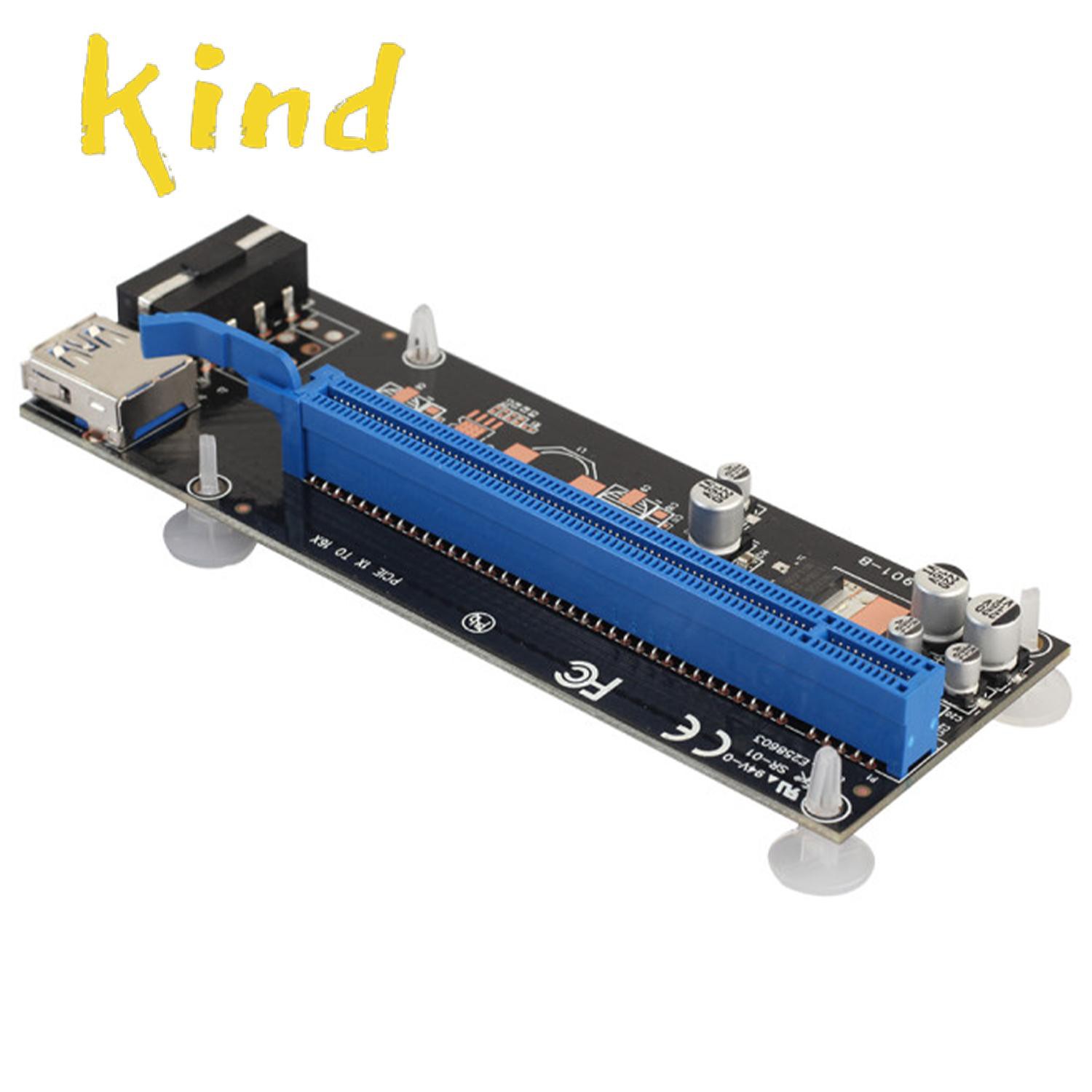 Dây Cáp Card Đồ Họa Mở Rộng 4pin Pcie 1x Sang 16x